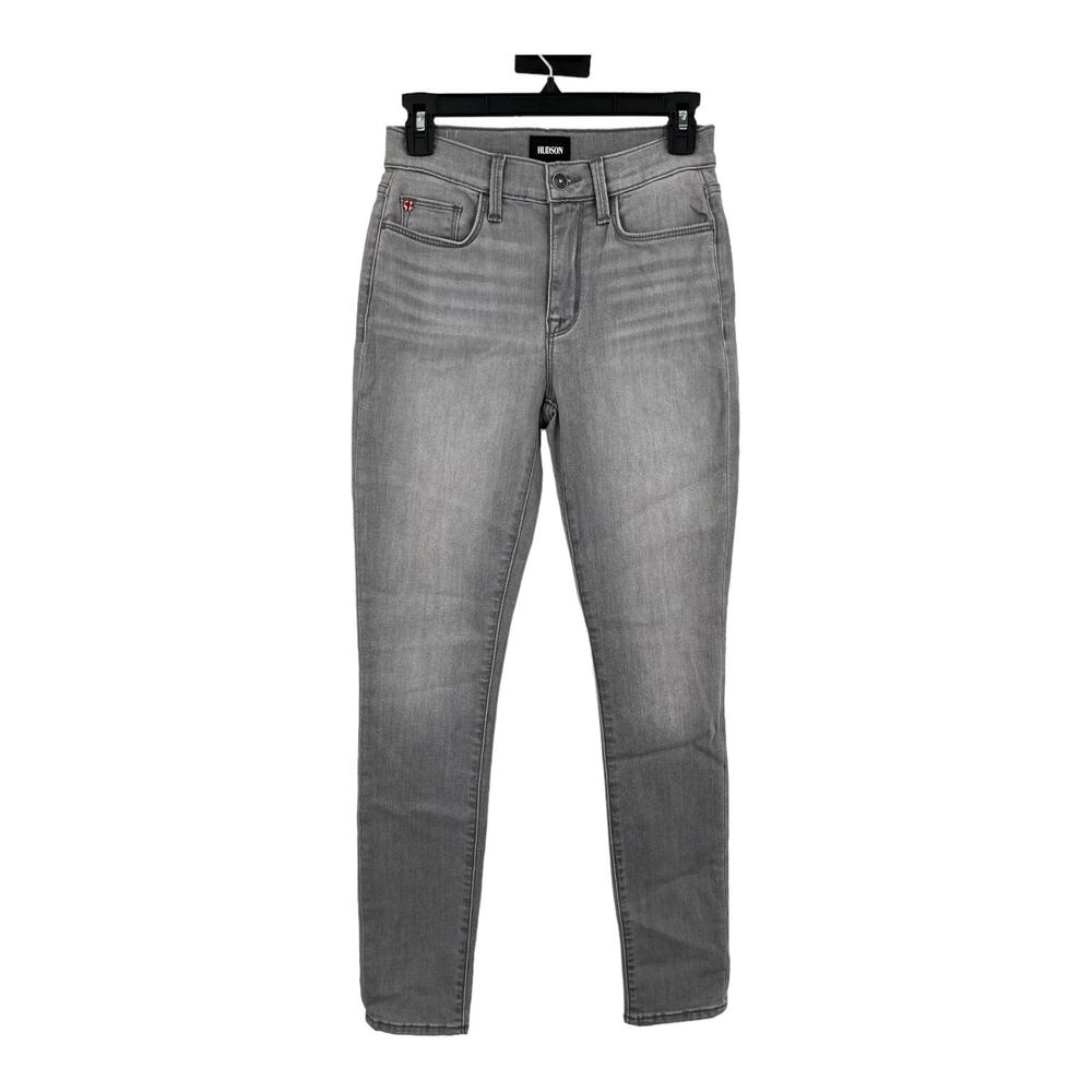 Hudson Jeans Blair high rise skinny ankle gray size 25
